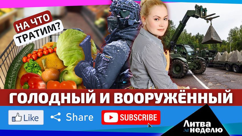 Что важнее: цены на продукты или плата за безопасность? Литва за неделю (видео)