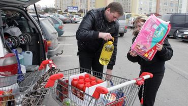 Литовцев в Польше привлекают не только цены на продукты питания