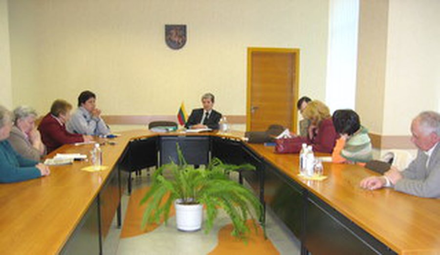 Встреча с избирателями

 - В Висагинасе