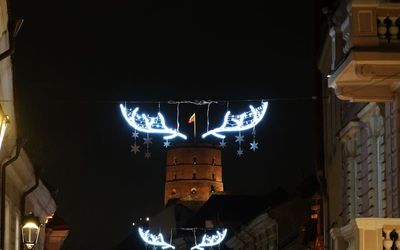 Как Вильнюс выглядит в огнях Рождества (видео) - Это интересно