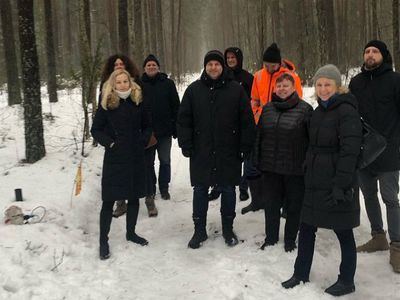 Представители ИАЭC посетили площадку геофизических (сейсмических) исследований в Саряй - В Висагинасе