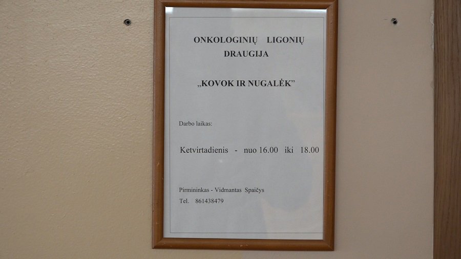 Висагинское общество онкобольных «Kovok ir nugalėk»: есть ли кому бороться и побеждать? (добавлено видео) - В Висагинасе