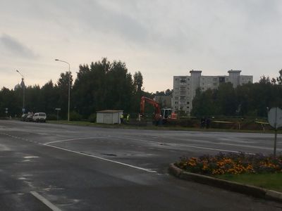 На проспекте Тайкос начался ремонт дороги - В Висагинасе