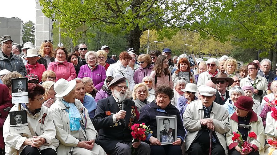 «Этот День Победы». 9 мая – в Висагинасе  (видео) - В Висагинасе