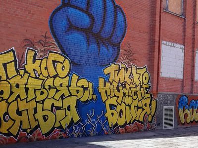 Полиция предупреждает об ответственности за вандализм и порчу имущества - В Висагинасе