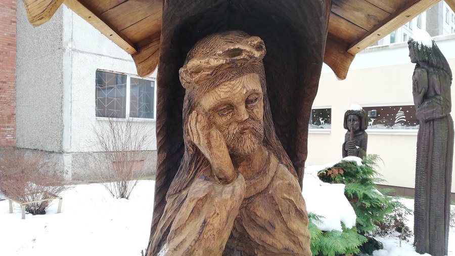 Ангел-хранитель – прощальный подарок Чеславы Пимпене коллективу - В Висагинасе