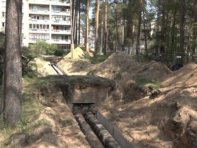 В ряде домов горячую воду отключат до середины сентября - В Висагинасе