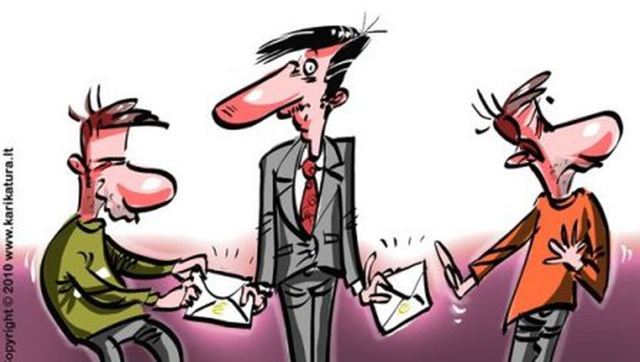 Для борьбы с «конвертами» создана новая комиссия  - Литва и страны Балтии