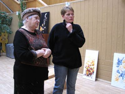 Нерия Гуйскене: «Когда я взяла в руки кисть, для меня началась другая жизнь…» - В Висагинасе