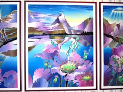   
Иные миры Ольги Калининой
 - В Висагинасе