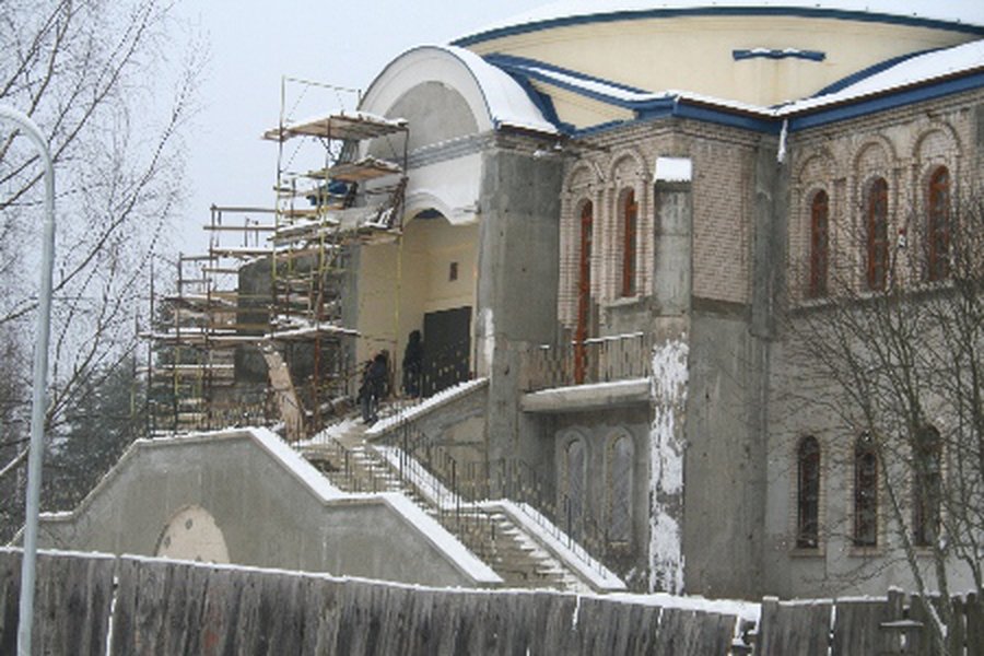 Храм построили всем миром                                                                                                                              - В Висагинасе