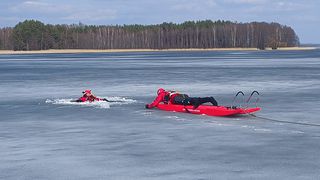 Pavojingas pavasarinis ledas - kaip elgtis nelaimės atveju
