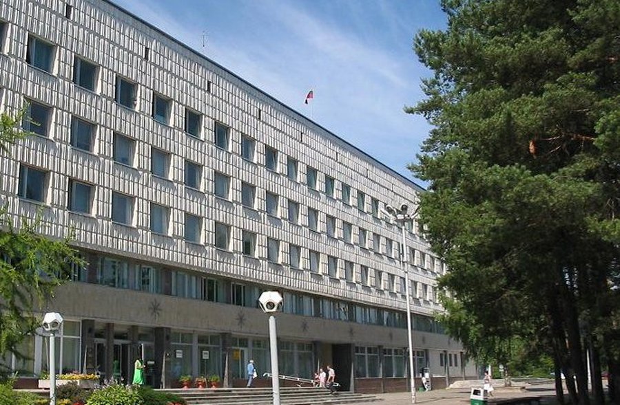 Выдача продуктов малоимущим - В Висагинасе