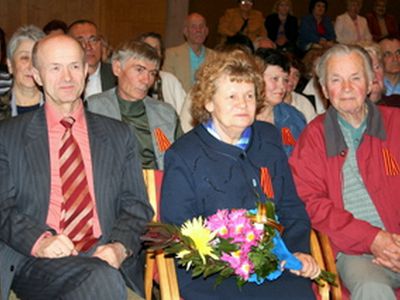 Концерт в подарок ветеранам

 - В Висагинасе