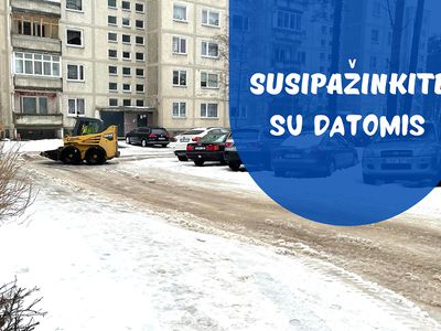 Представляем предварительный график уборки дворовых проездов на неделю - В Висагинасе