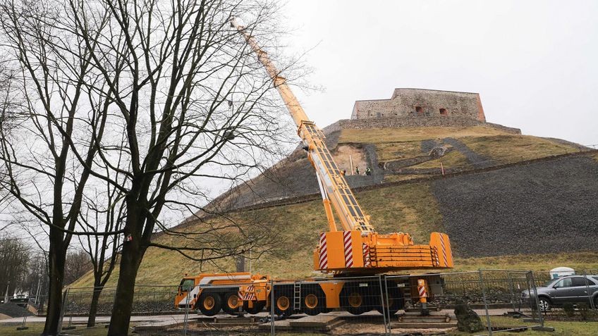 Ieškomas projektuotojas, galintis užbaigti Gedimino kalno sutvarkymo projektą