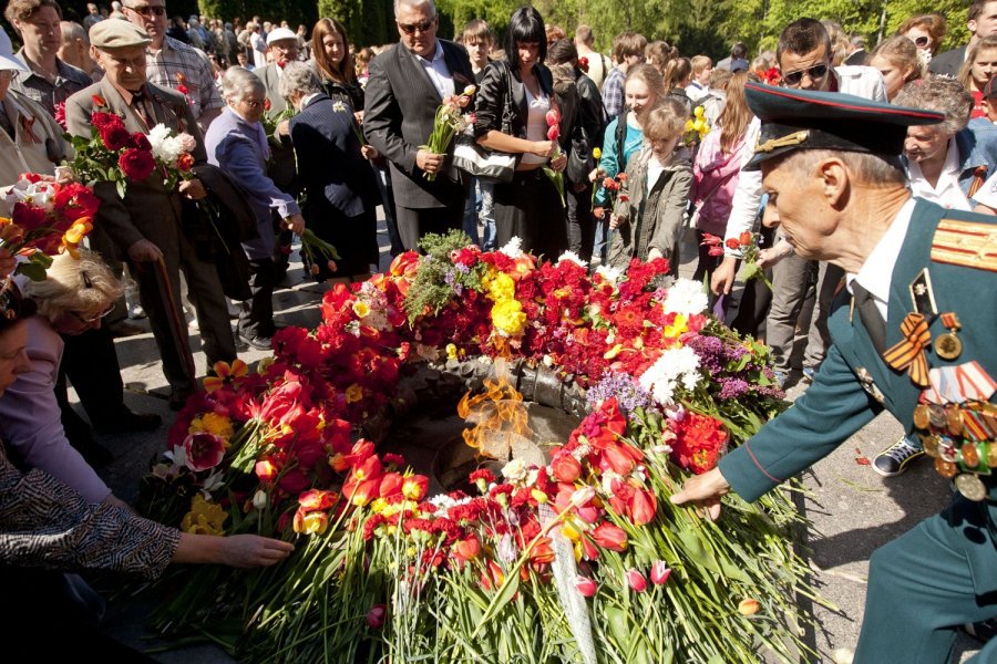 В Литве отметили День победы - Литва и страны Балтии