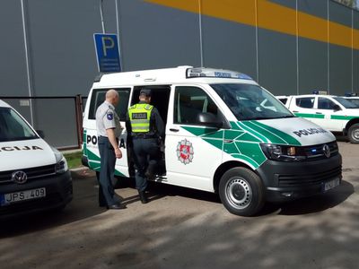 У висагинской полиции – два новых «комиссариата на колесах» - В Висагинасе