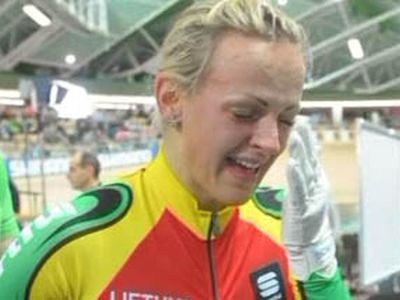 Литовская велогонщица стала чемпионкой мира и улучшила мировой рекорд - Литва и страны Балтии