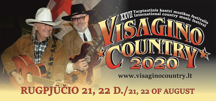 Приглашаем всех на XXVII международный музыкальный фестиваль «Visagino country»! - Реклама