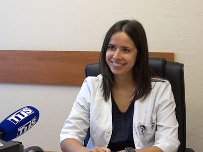 Анаита Каминскене – новый гастроэнтеролог Висагинсской больницы (видео) - В Висагинасе