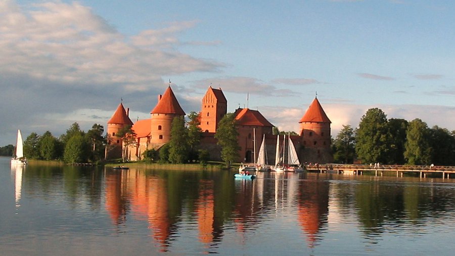 Средневековый праздник в Тракае - Литва и страны Балтии
