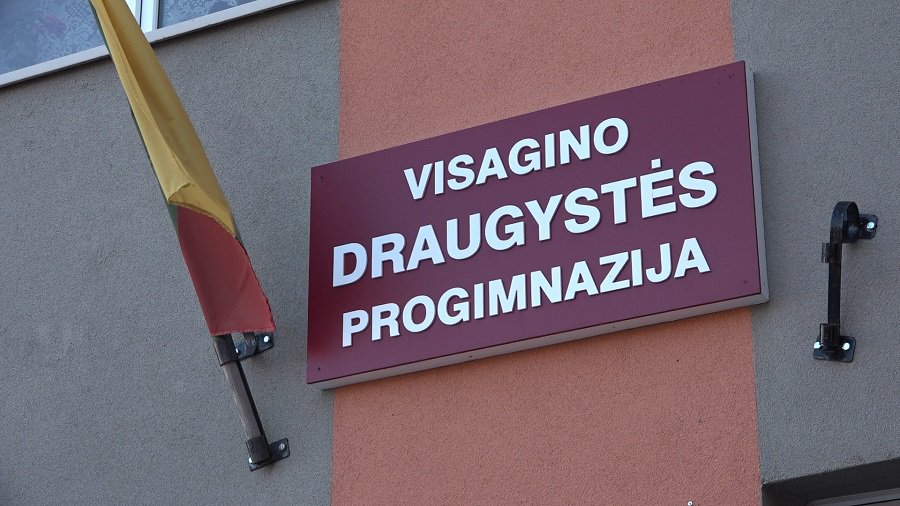 COVID обстановка в прогимназии "Draugystės" (видео) - В Висагинасе