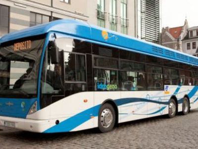 В Ригу прибыл автобус на водородном топливе - Хобби, отдых и развлечения