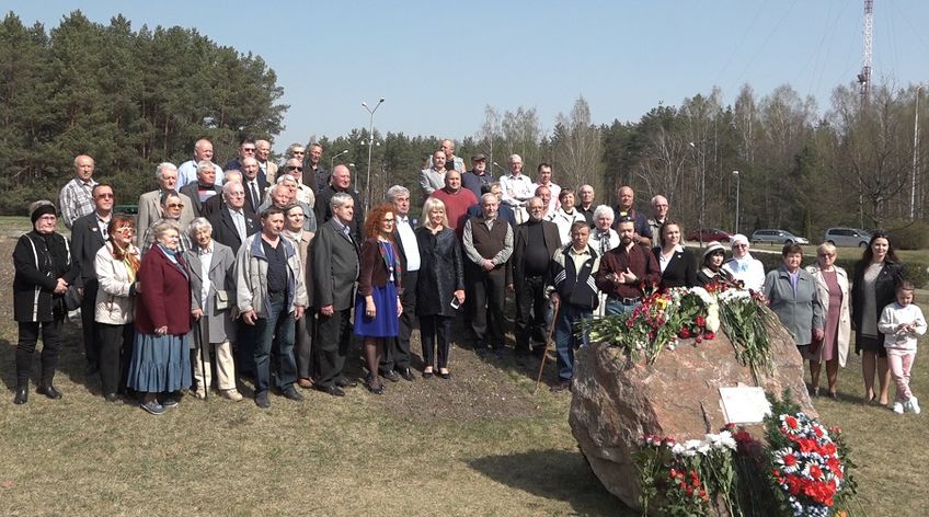 В Висагинасе почтили память жертв Чернобыльской трагедии (видео)
