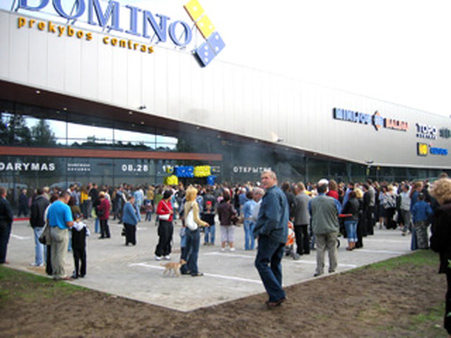 «Domino» открылся

 - В Висагинасе
