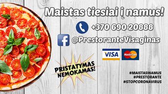 Пиццерия PRESTORANTE: закажи блюда на дом!
