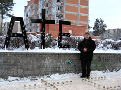Сказка про белого бычка - В Висагинасе