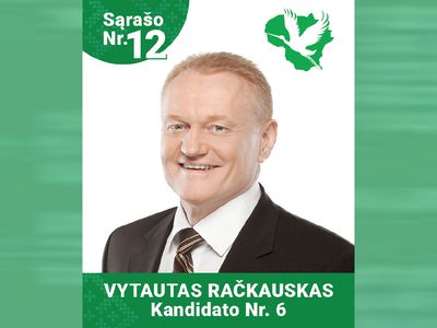 Vytautas Račkauskas – kandidatas Nr. 6 Lietuvos valstiečių ir žaliųjų sąjungos sąraše - Rinkimai 2023