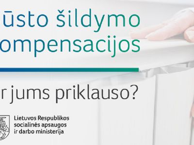 Kompensacija už būsto šildymą - Visagine