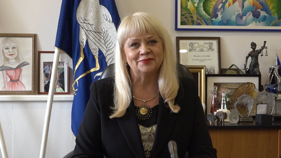 Даля Штраупайте: «Я никуда не ухожу» (видео) - В Висагинасе