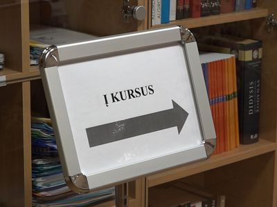 Курсы изучения литовского языка. Всем ли желающим хватило мест в группах? (видео) - В Висагинасе