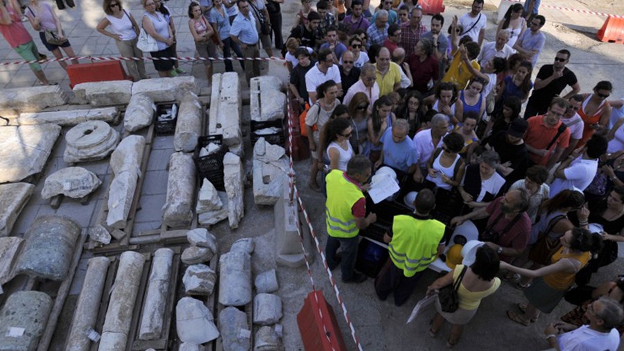 В Греции обнаружена гробница с фресками IV века до н.э. - Культурные и спортивные мероприятия