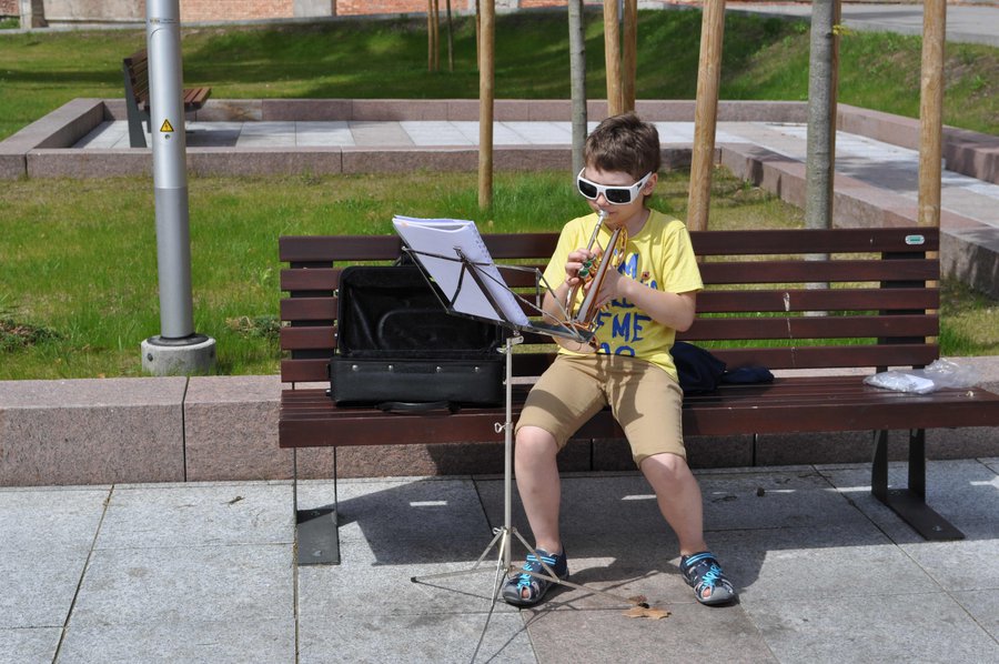 Кадр дня: Где же зрители? - В Висагинасе