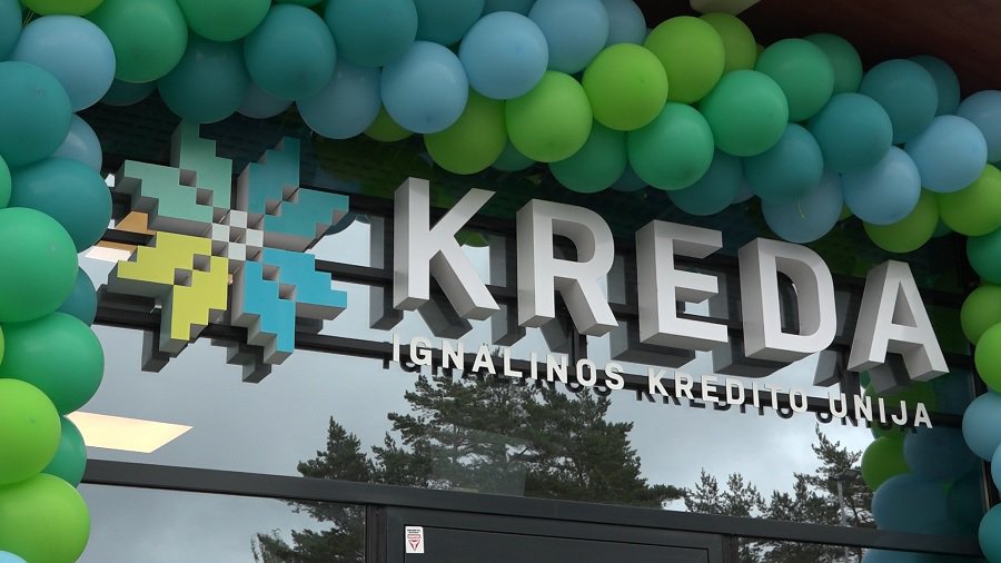 В ТЦ «Domino» открыто отделение Игналинской кредитной унии (видео) - Реклама