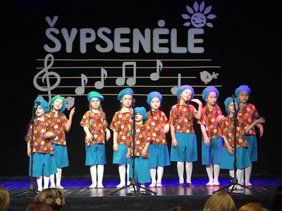 Сияние детских улыбок на фестивале „Šypsenėlė‟ (видео) - В Висагинасе