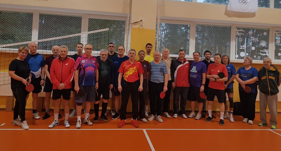 Kalėdinis Visagino miesto stalo teniso turnyras - Visagine