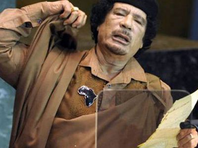 Лидер Ливии угрожает третьей мировой войной - В Мире