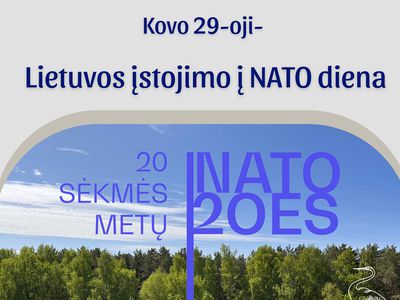 29 марта – день вступления Литвы в НАТО - В Висагинасе