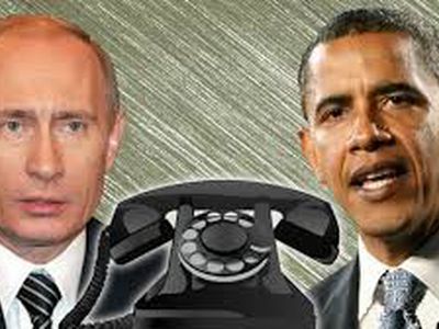 Кремль: Путин обсудил с Обамой ситуацию на Украине - В Мире