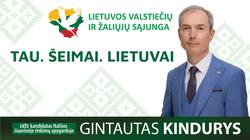 Balsuokite už Gintautą Kindurį! (video)