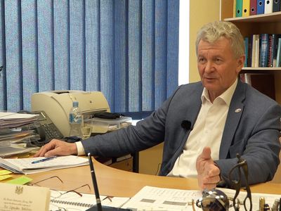 Витаутас Пяткунас: «Обучаясь дистанционно, сварщиком никак не станешь» (видео) - В Висагинасе