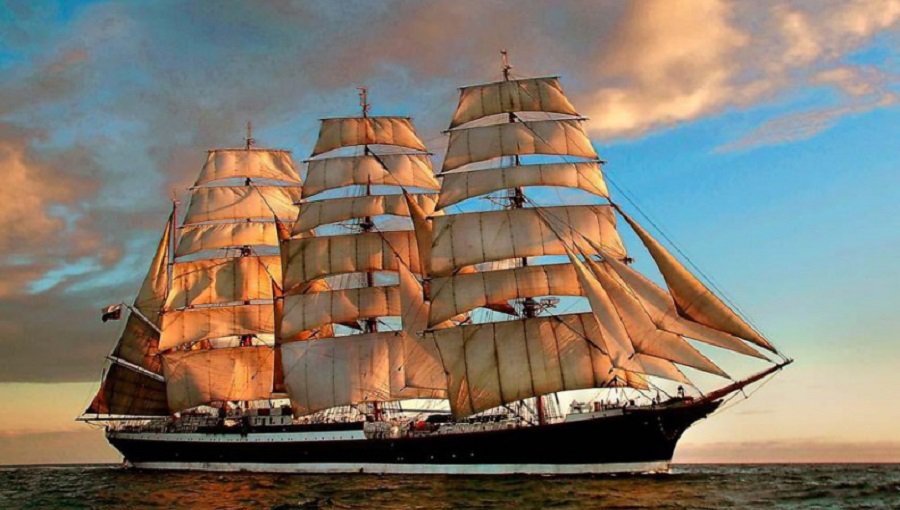 Знаменитый российский парусник "Седов" не пустили в воды Эстонии - посольство РФ - Литва и страны Балтии