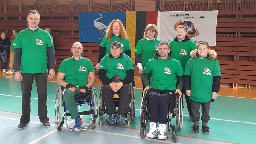 Спортклубу для людей с недугом „Visaggalis“ – 14 лет! - В Висагинасе