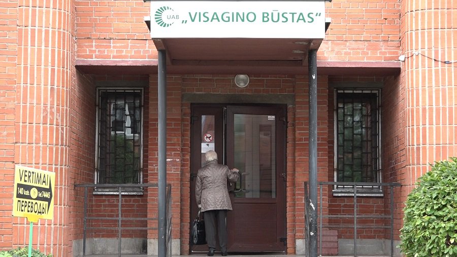 Informuoja UAB „Visagino būstas“ - Visagine