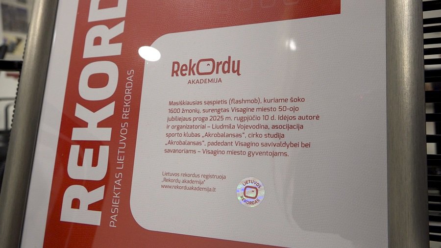 Необычные моменты флешмоба. Что осталось за кадром  (видео) - В Висагинасе